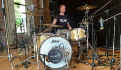 Multi-microphone drum tracking with Jono.